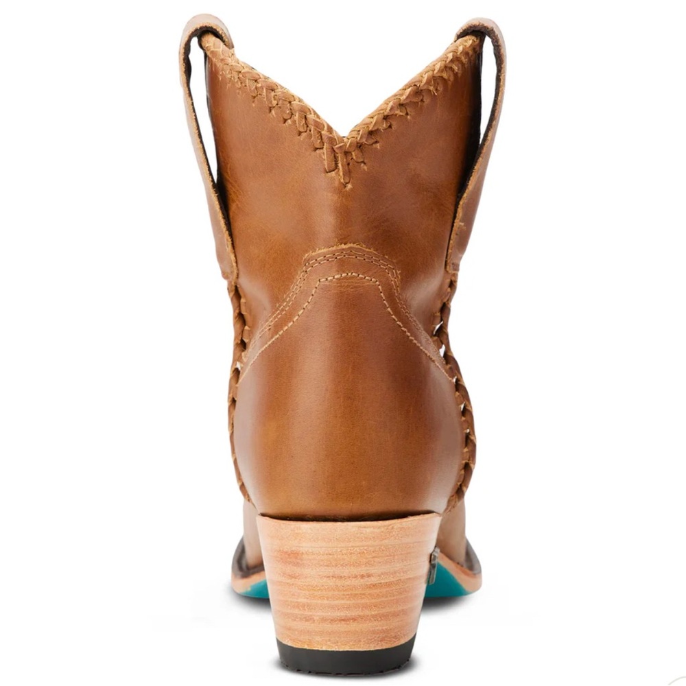 Lane PJ Bootie Western Ankle Boots - Picture 4 of 9